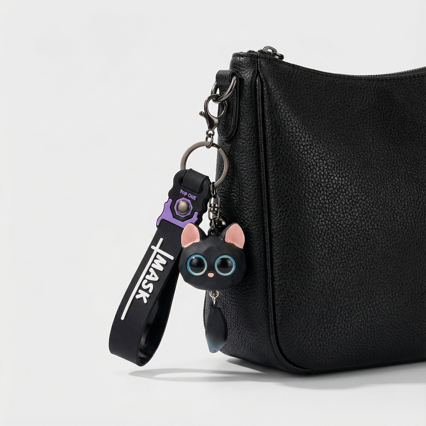 Black Magic Kitty Bag Charm