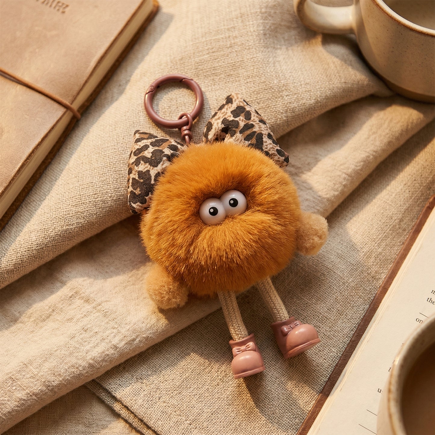 Fluffy Bow Charm