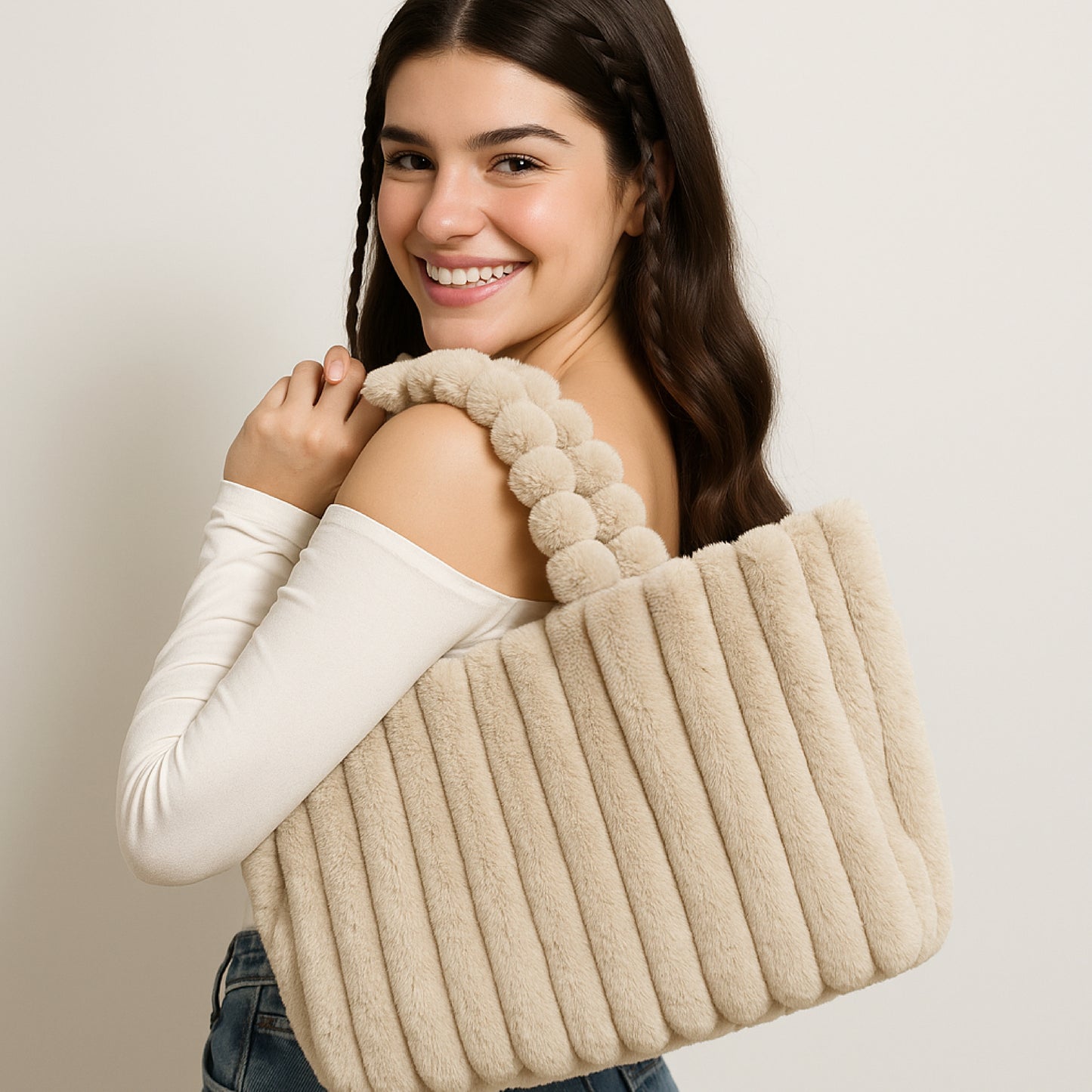 Plush Tote Bag