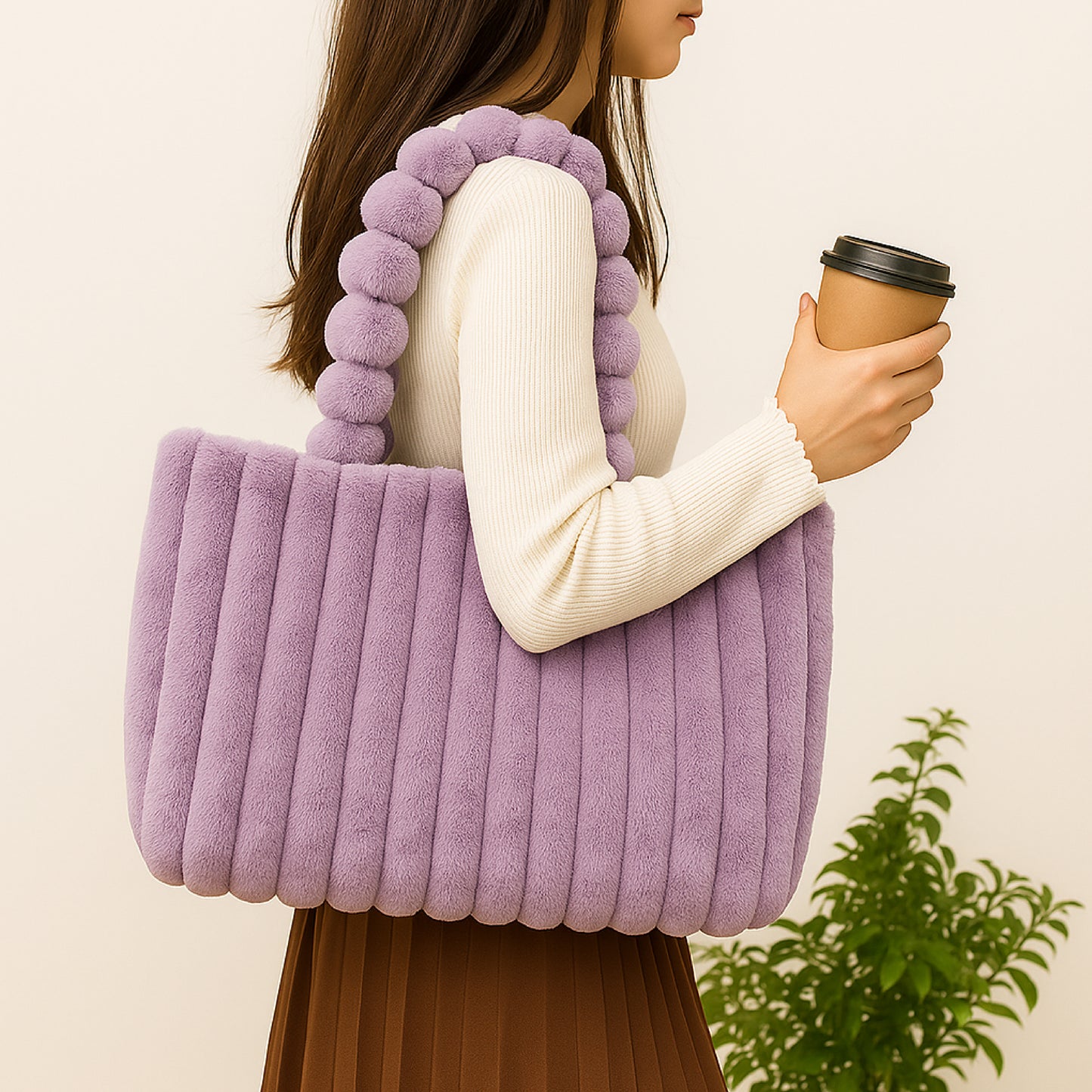 Plush Tote Bag