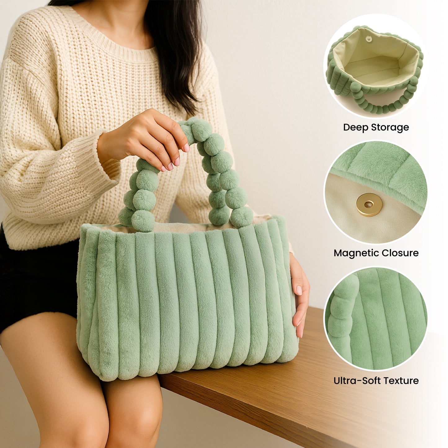 Plush Tote Bag