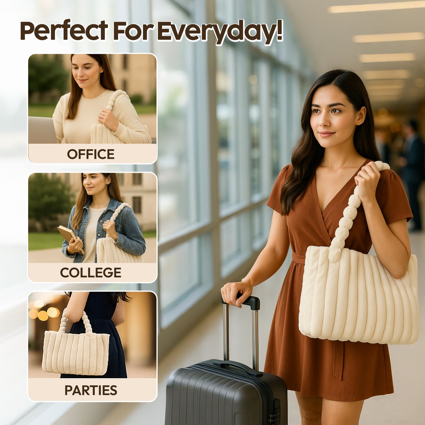 Plush Tote Bag