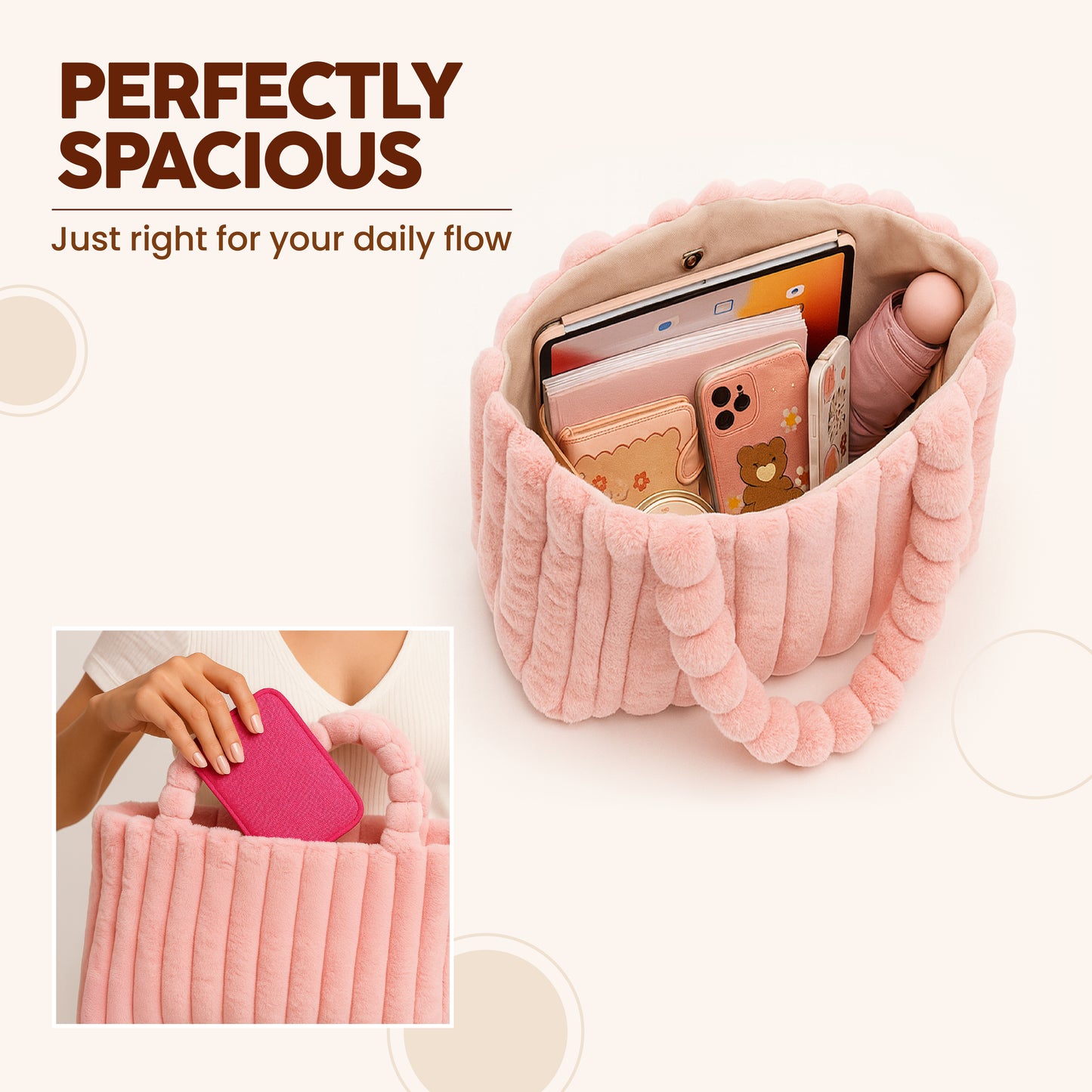 Plush Tote Bag