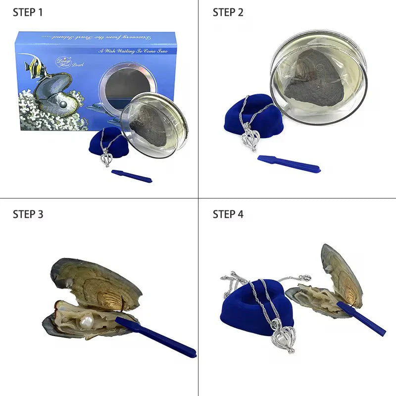 Oyester Pearl Necklace -❤️ Love, Made Wearable