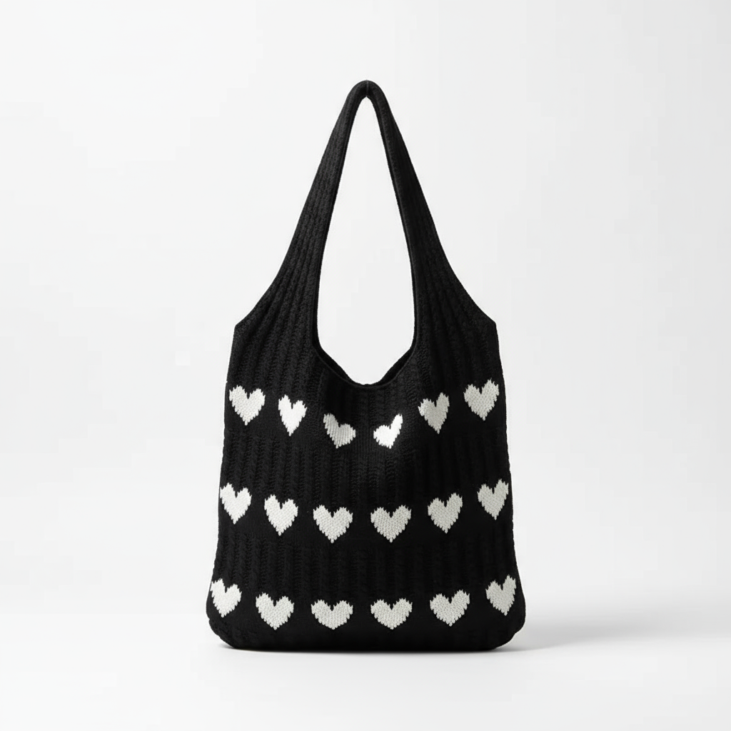 Crochet Knitted Bag