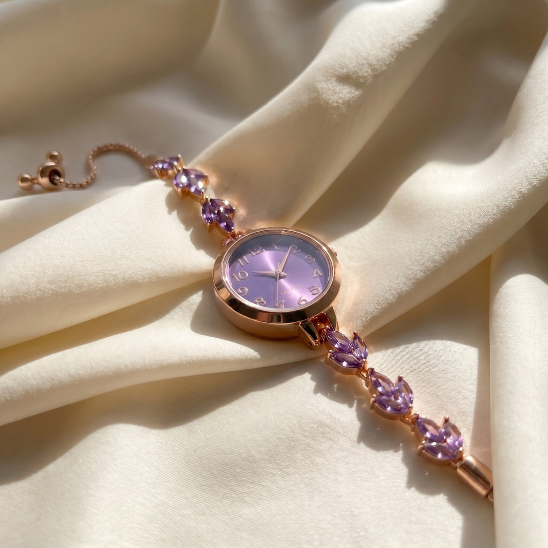 Lavender Princess Razpunzel Bracelet Watch