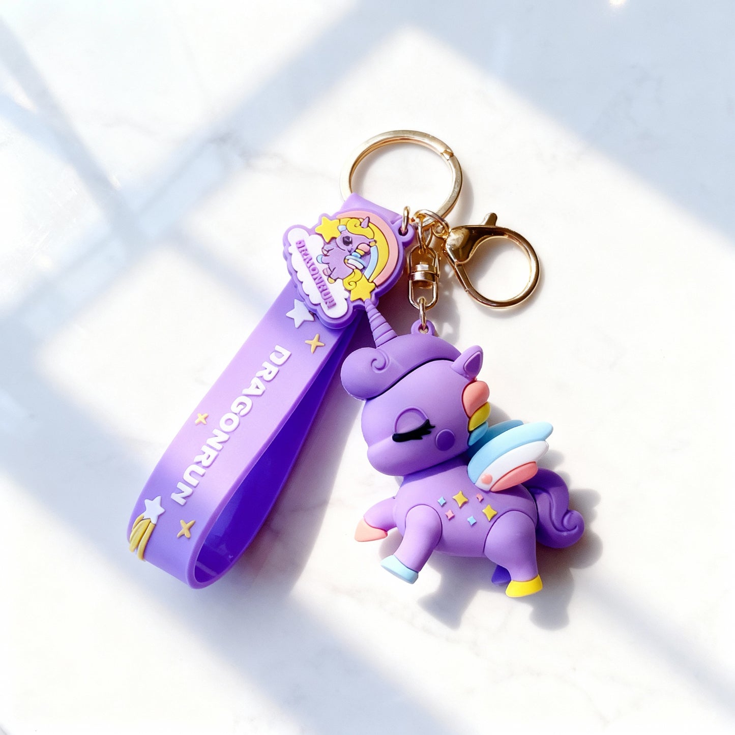 Rainbow Unicorn Charm