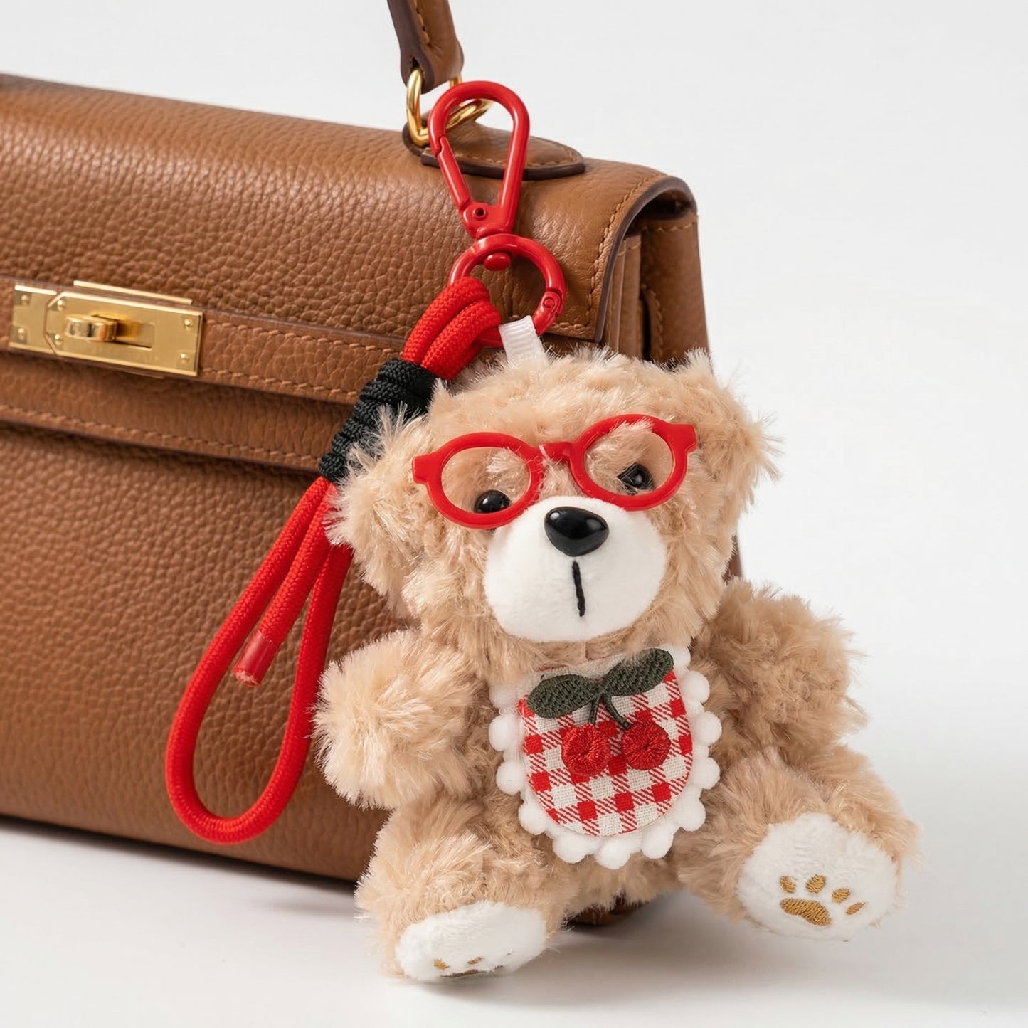 Berry Cute Bear Charm