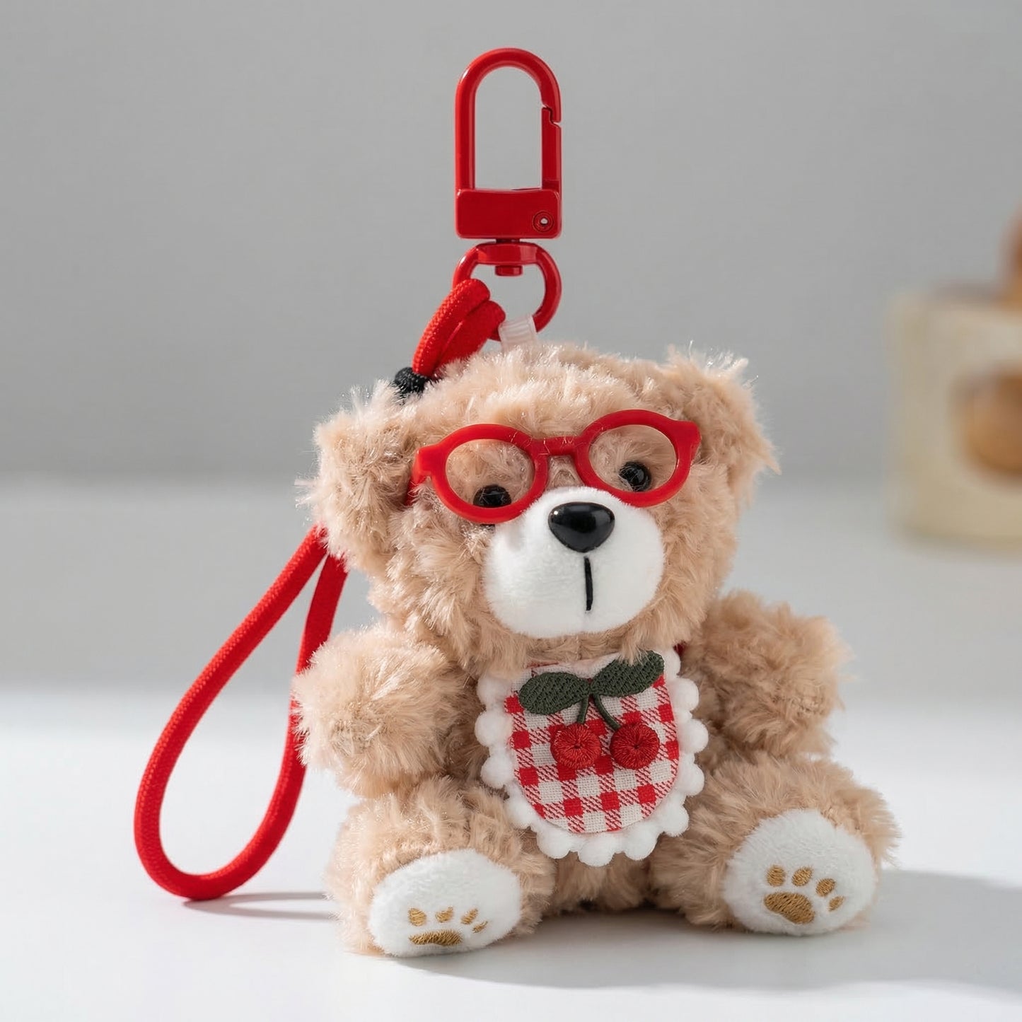 Berry Cute Bear Charm