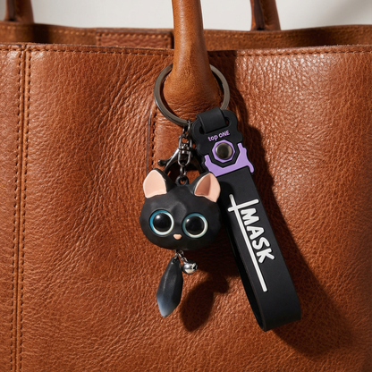 Black Magic Kitty Bag Charm