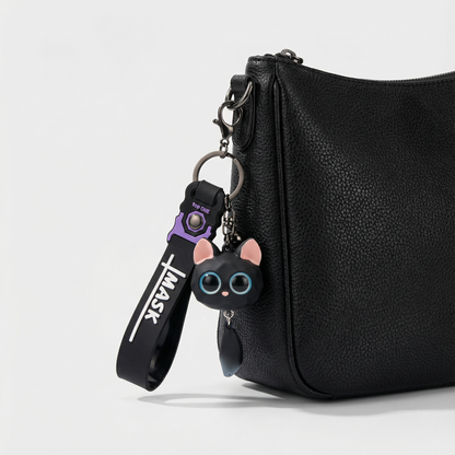 Black Magic Kitty Bag Charm