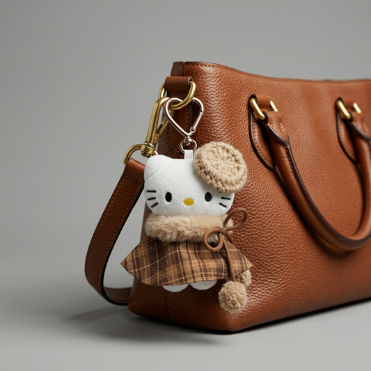 Cutie Kitty Plush Charm