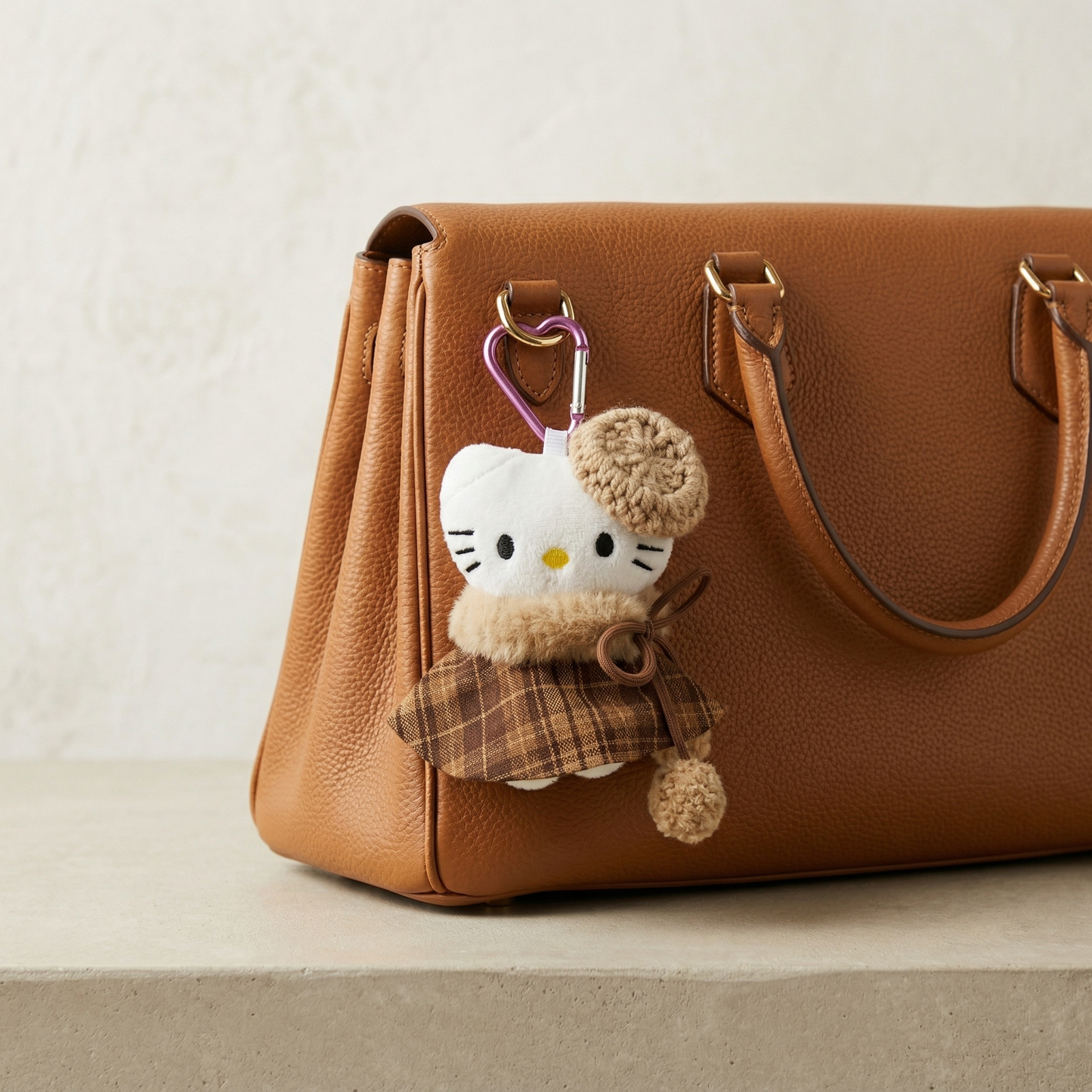 Cutie Kitty Plush Charm