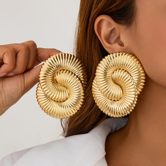 Twisted Large Earring