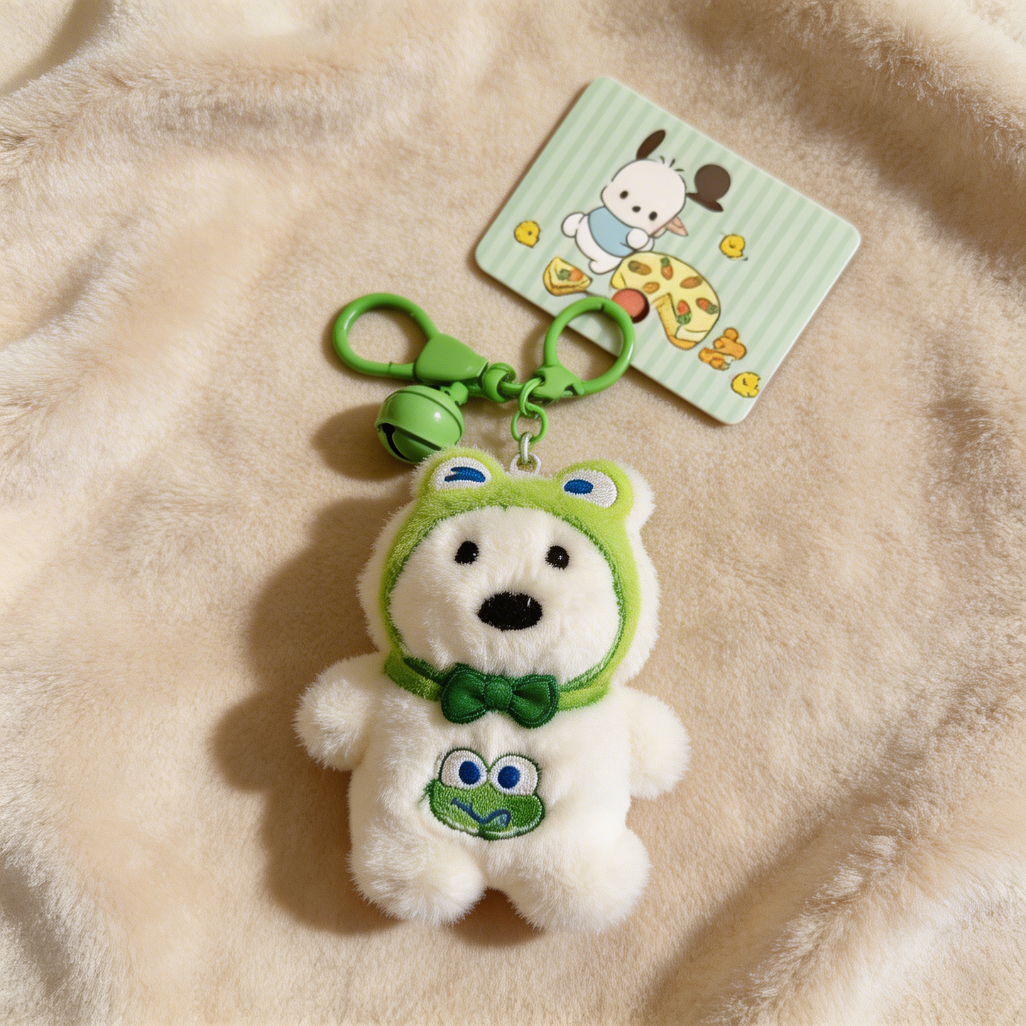 Froggy Bear Plush Charm