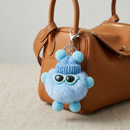 Frosty Puff Bag Charm