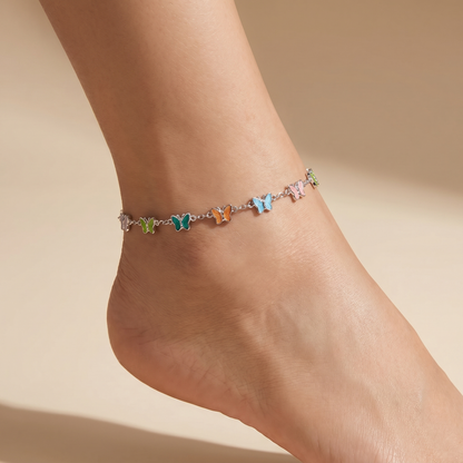 Korean Butterfly Anklet