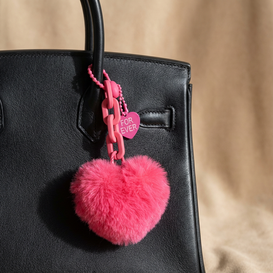 Love Puff Bag Charm