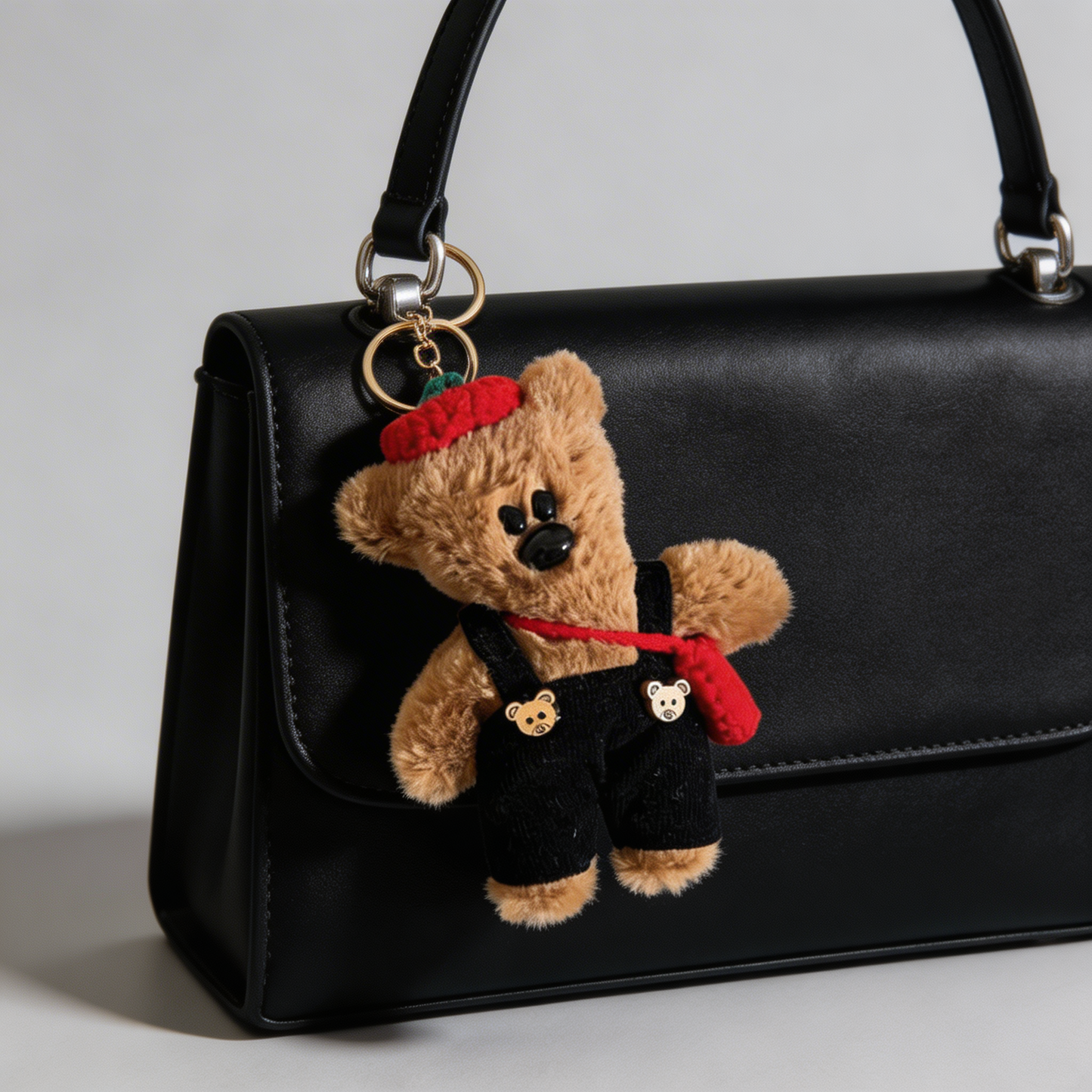 Paris Teddy bag Charm