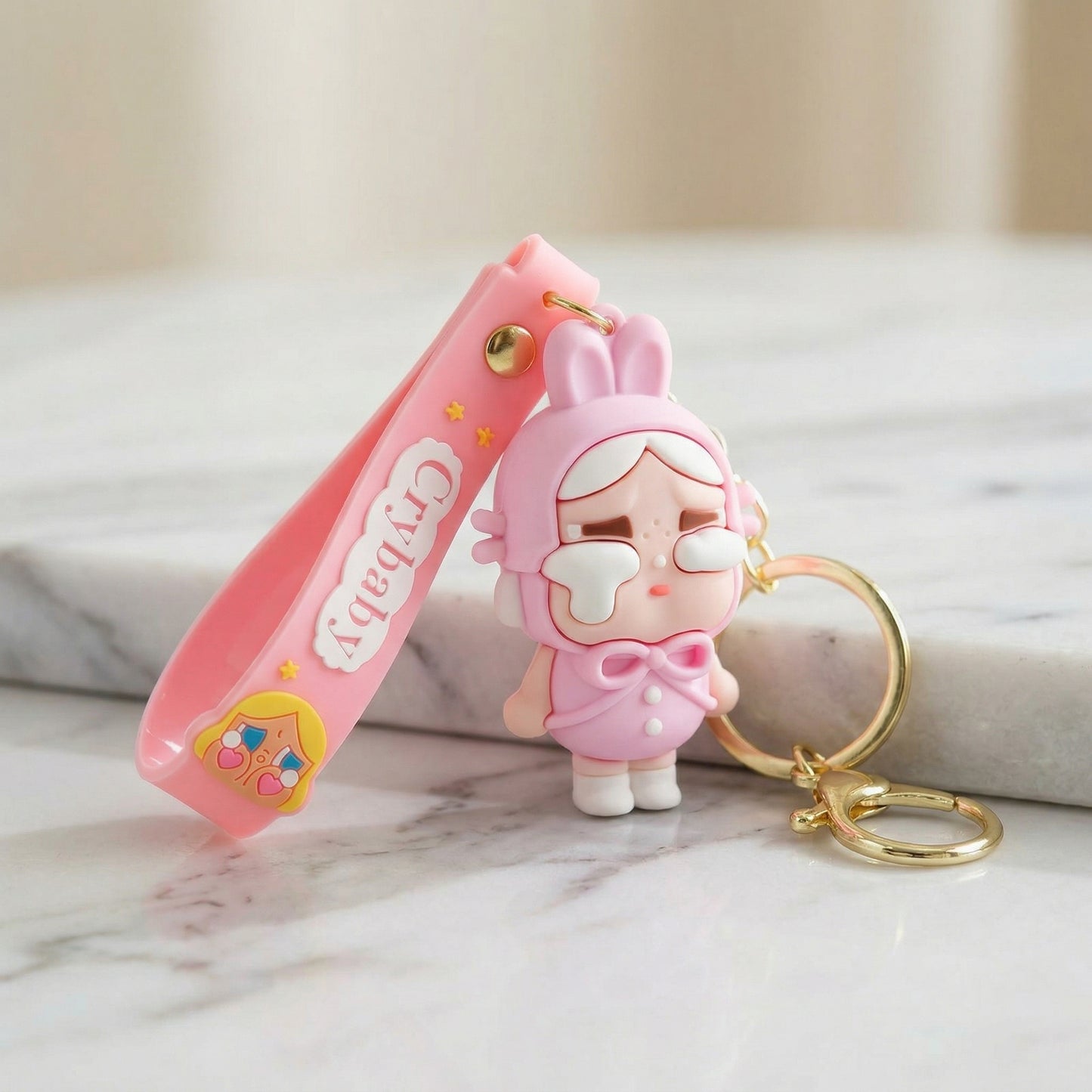 Pink Crybaby Charm