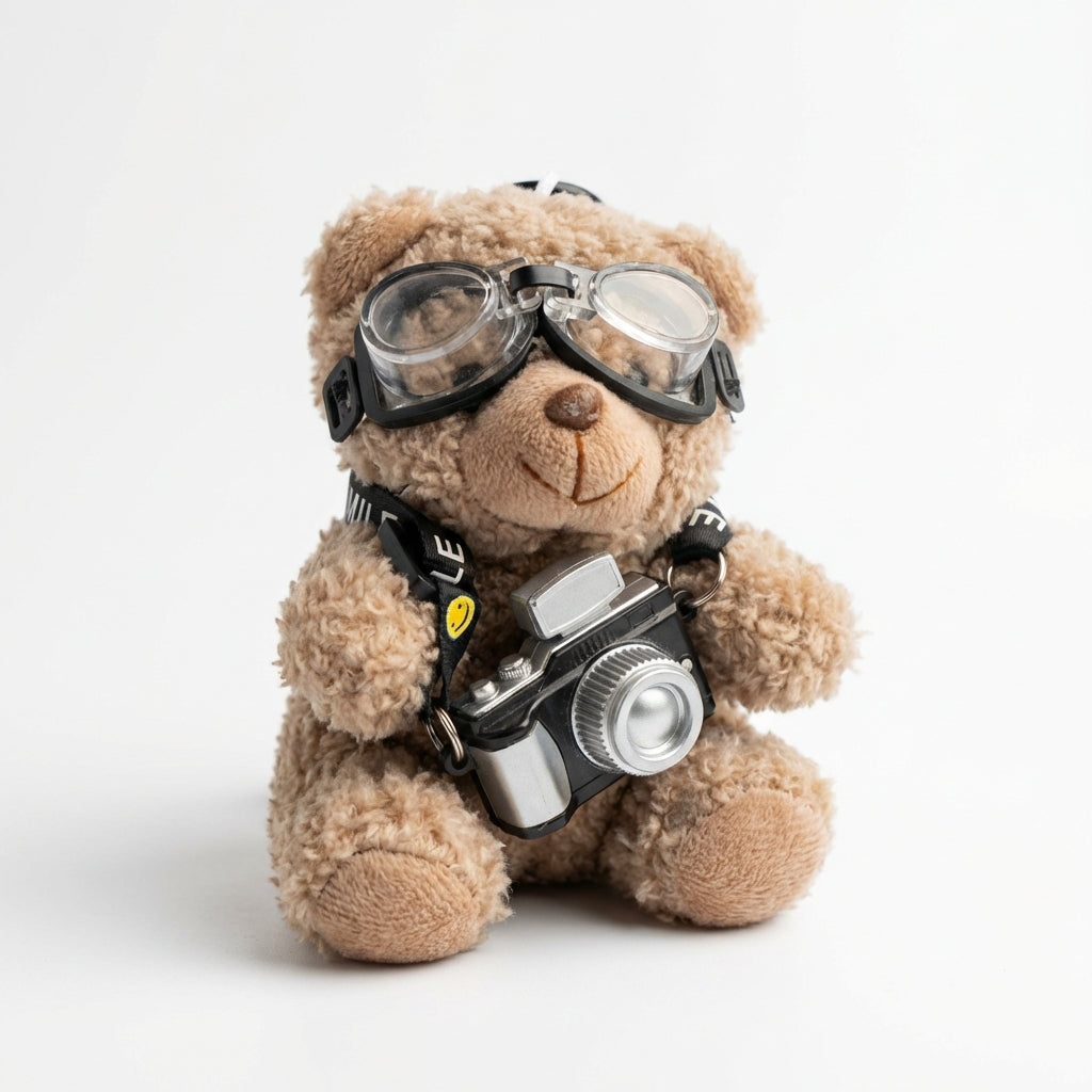 Plush Teddy Bag Charm