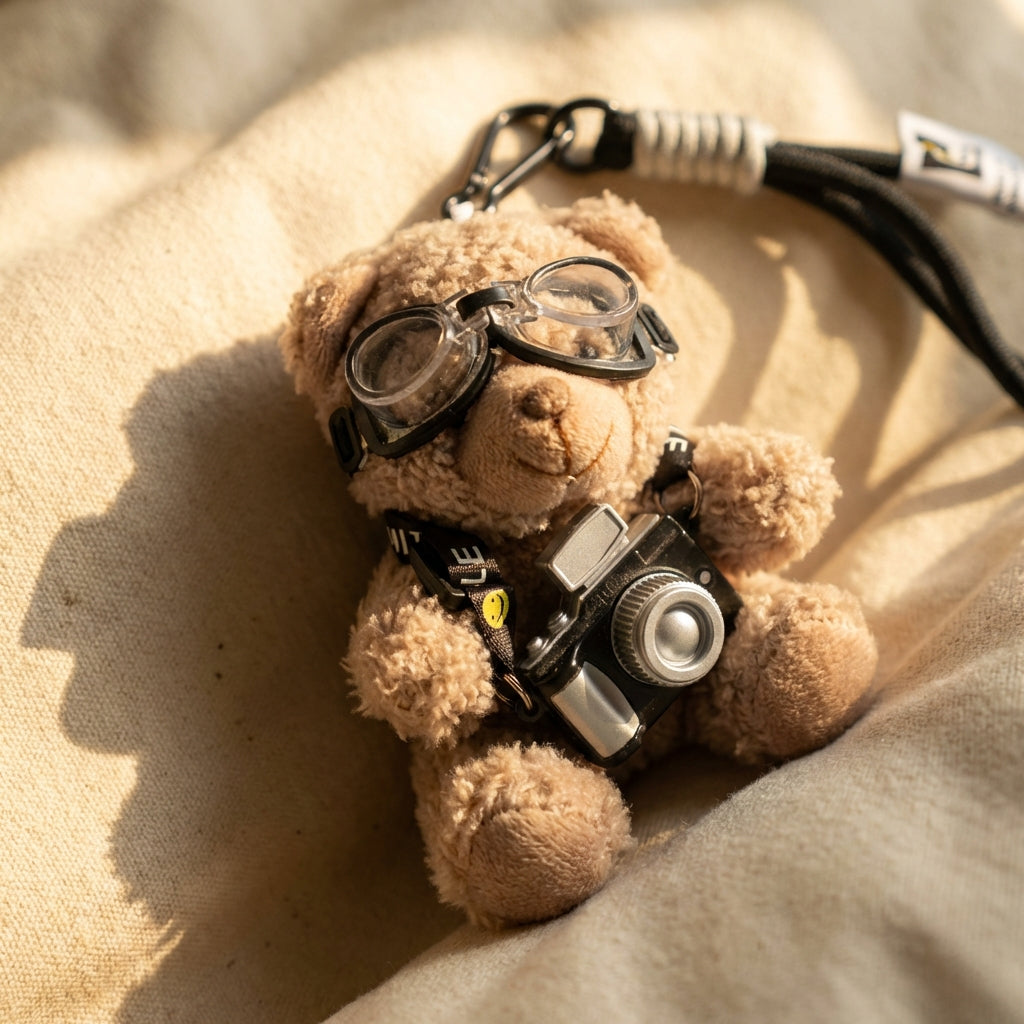 Plush Teddy Bag Charm