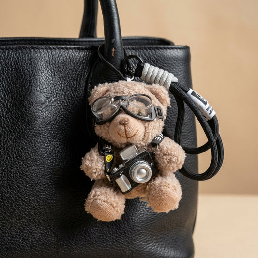 Plush Teddy Bag Charm