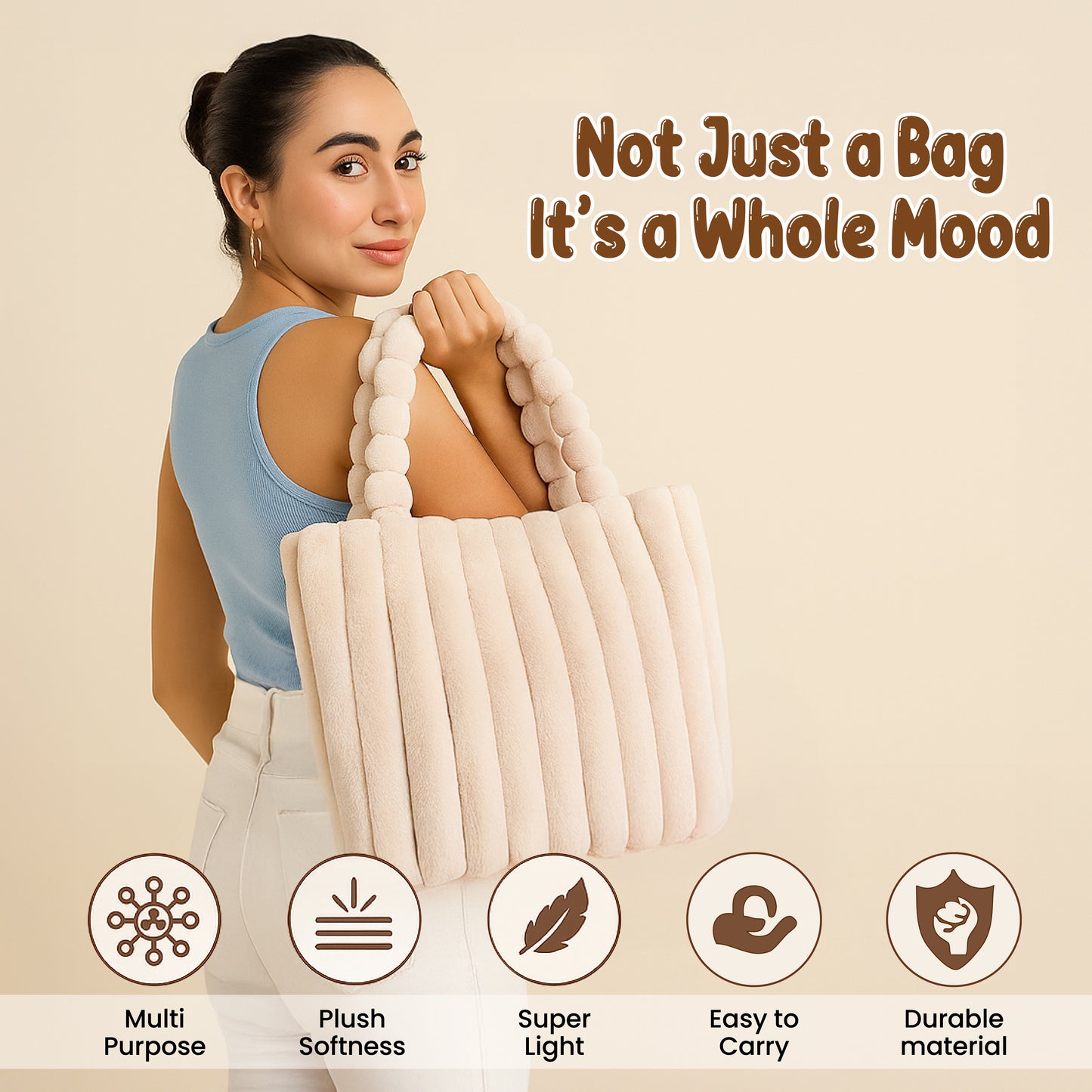 Plush Tote Bag