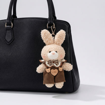 Snuggle Bunny Bag Charm