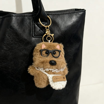 Teddy Thinker Bag Charm