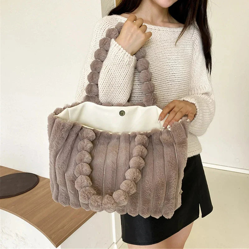 Plush Tote Bag