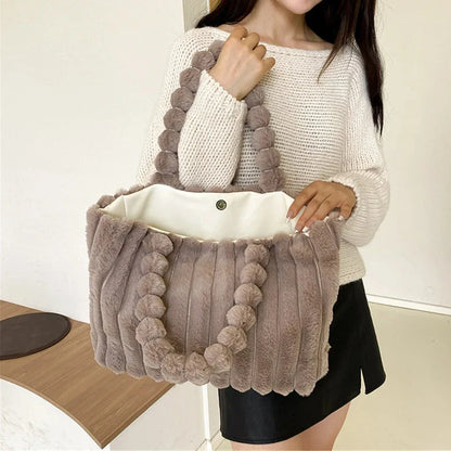 Plush Tote Bag