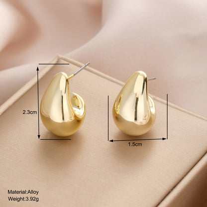 Teardrop Shaped Earring