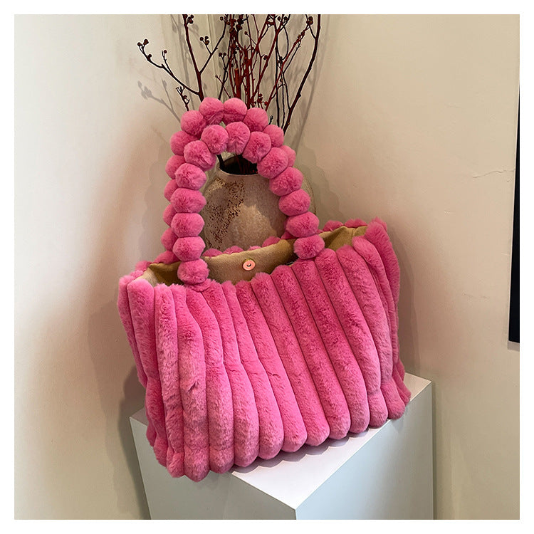 Plush Tote Bag