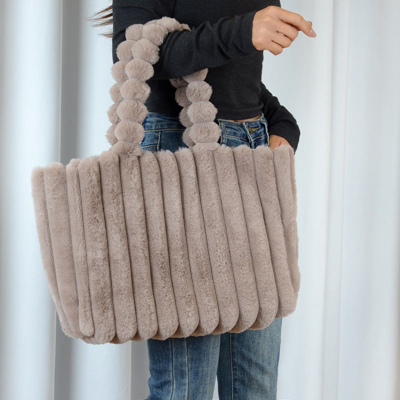 Plush Tote Bag