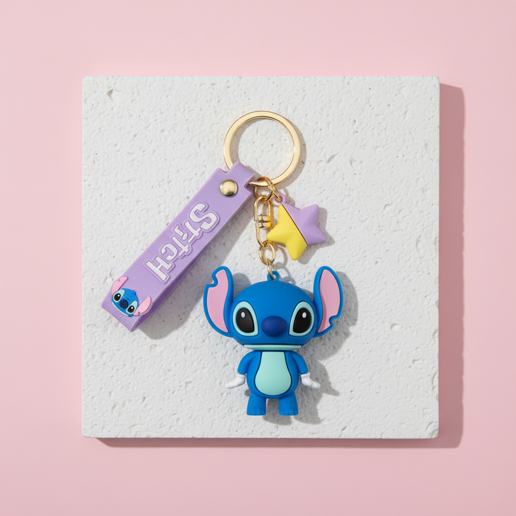 Blue Alien Buddy Bag Charm