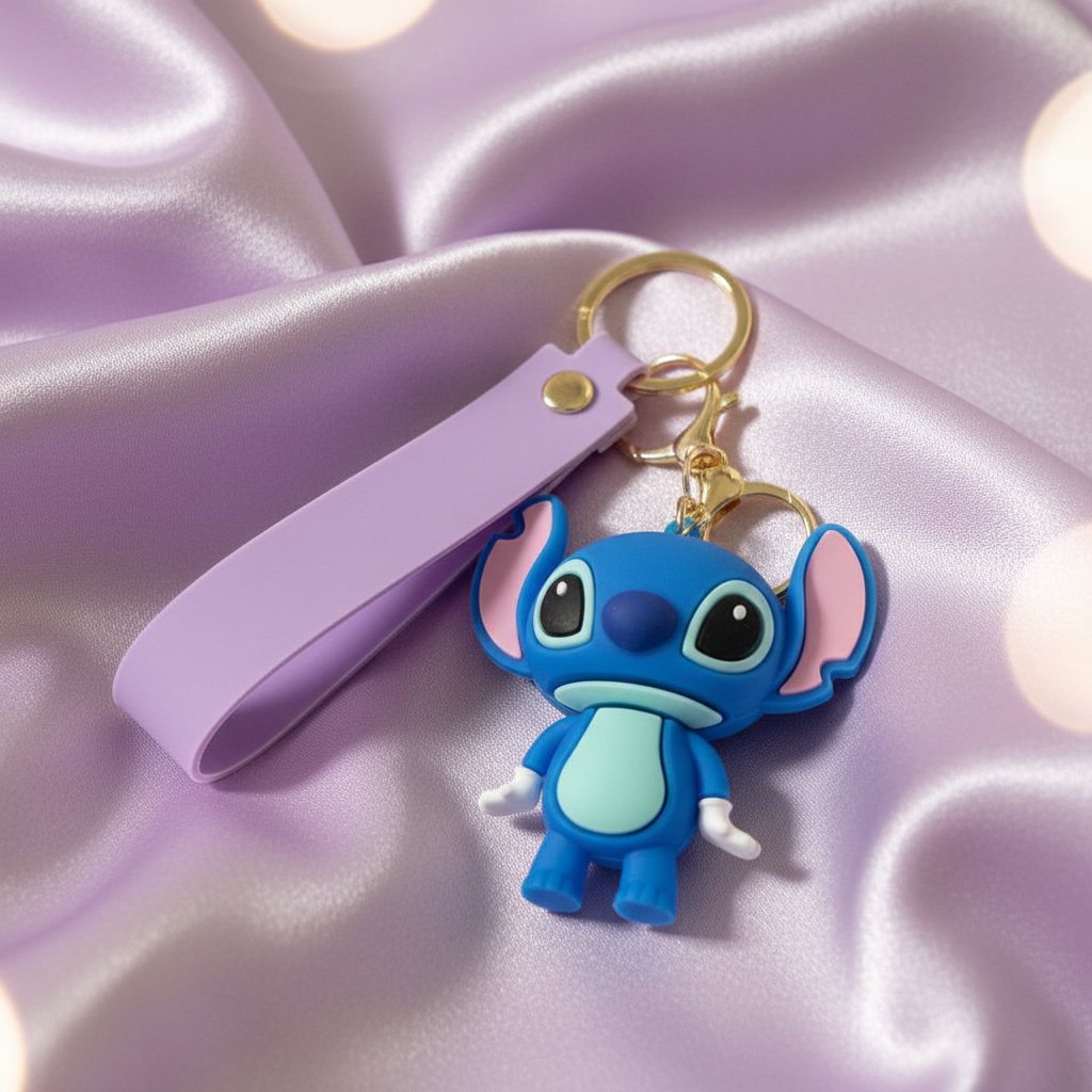 Blue Alien Buddy Bag Charm