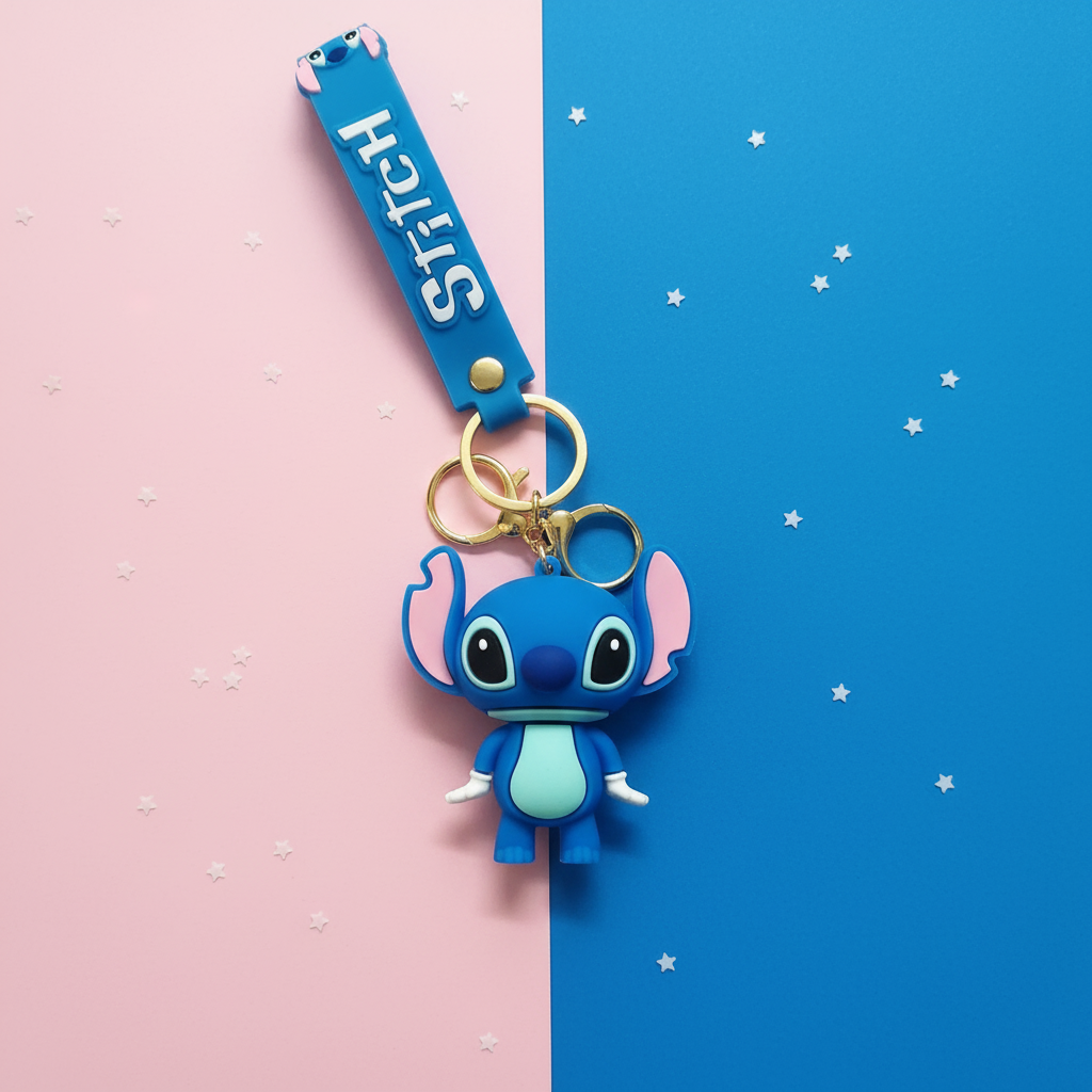 Blue Alien Buddy Bag Charm