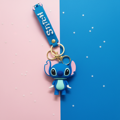 Blue Alien Buddy Bag Charm