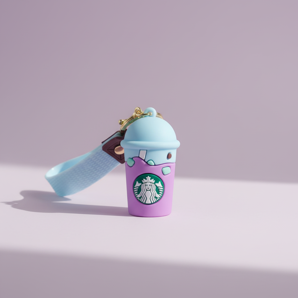 Iced Frap Cup Bag Charm