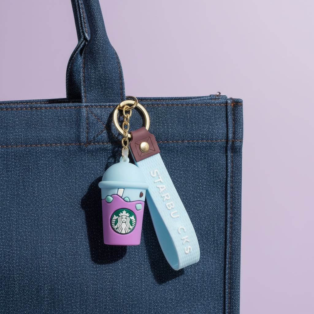 Iced Frap Cup Bag Charm