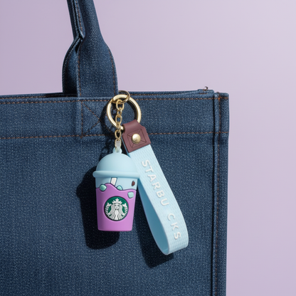 Iced Frap Cup Bag Charm