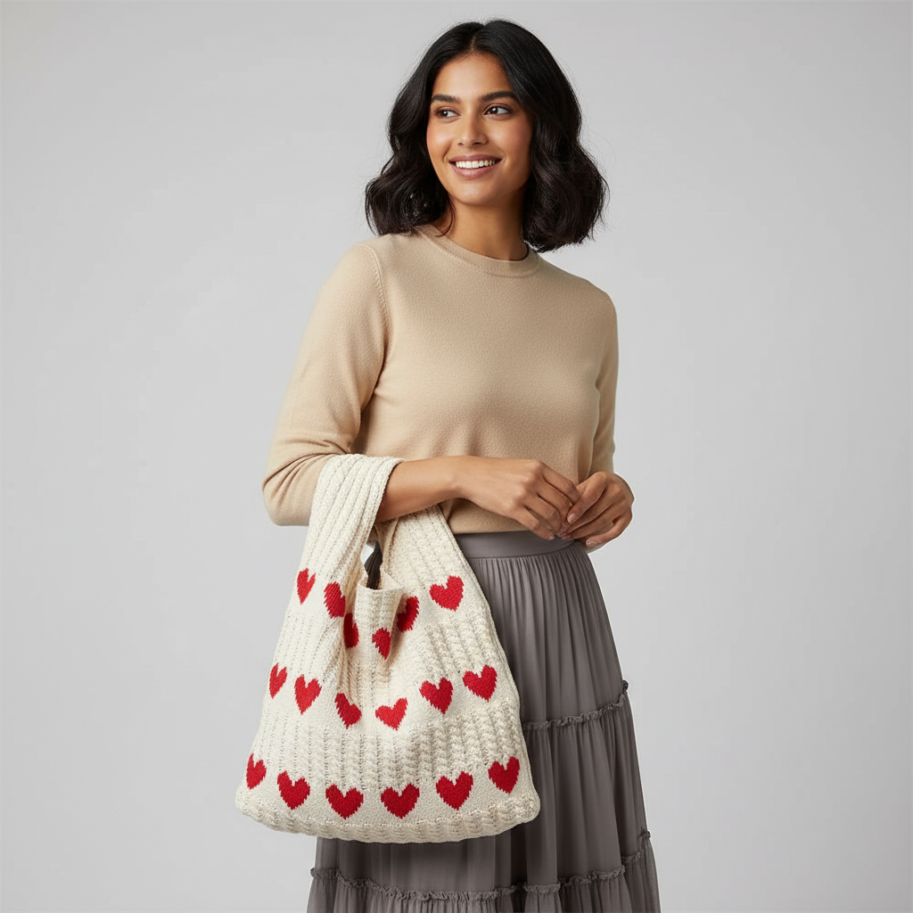 Crochet Knitted Bag