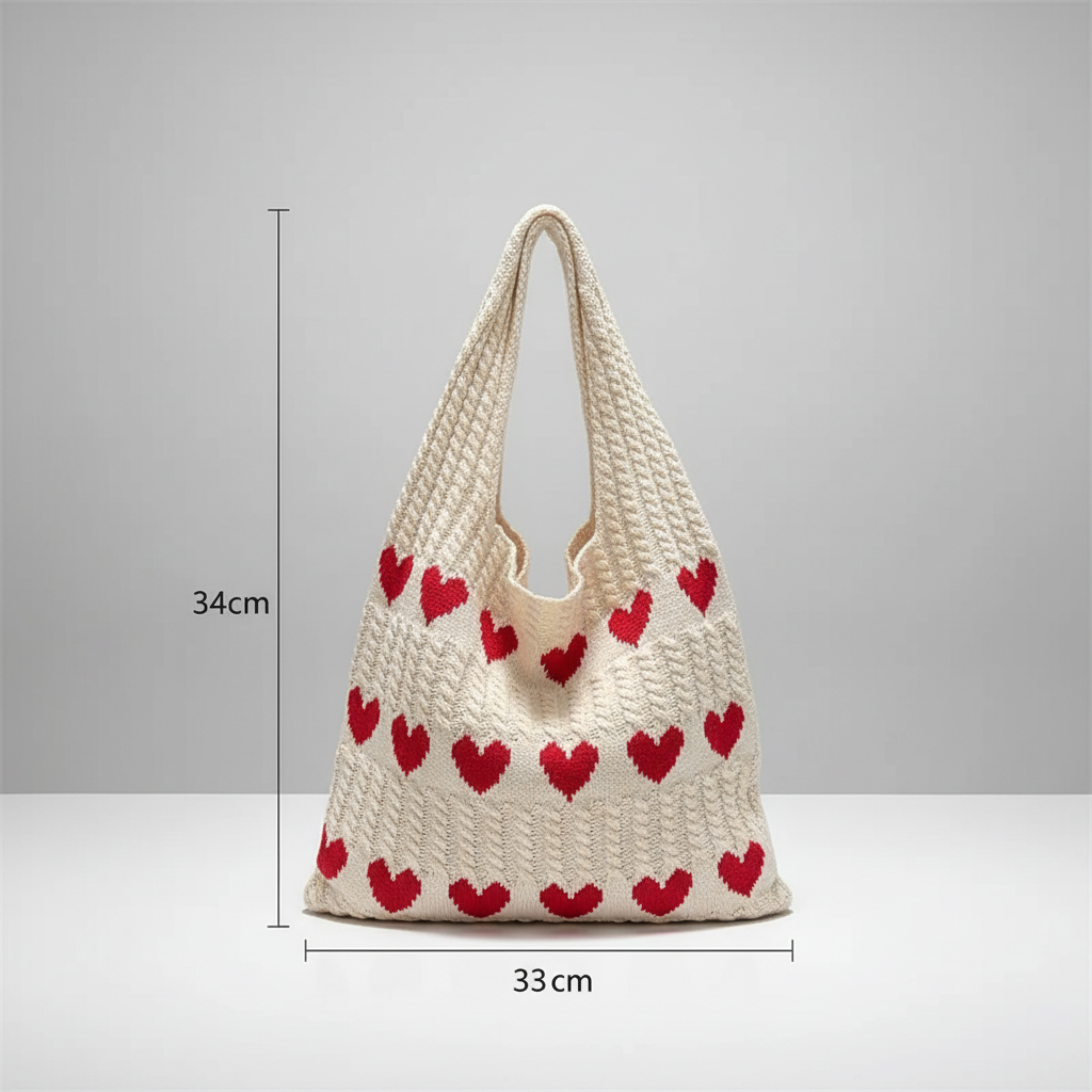 Crochet Knitted Bag