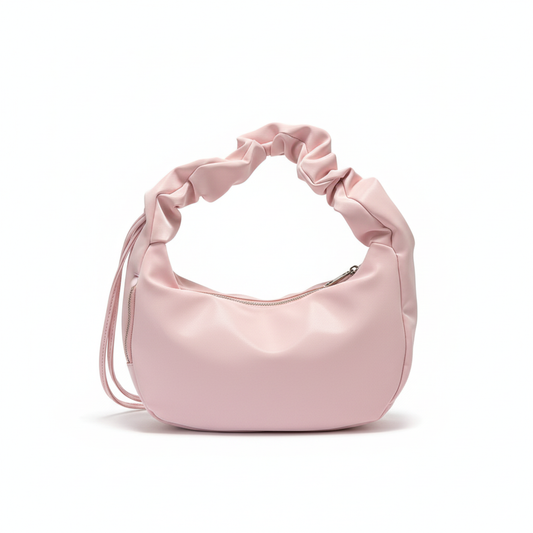 Soft leather tote bag