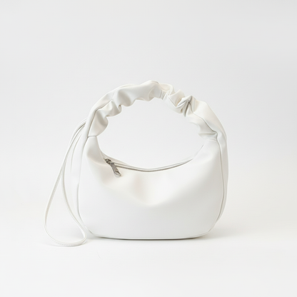 Soft leather tote bag