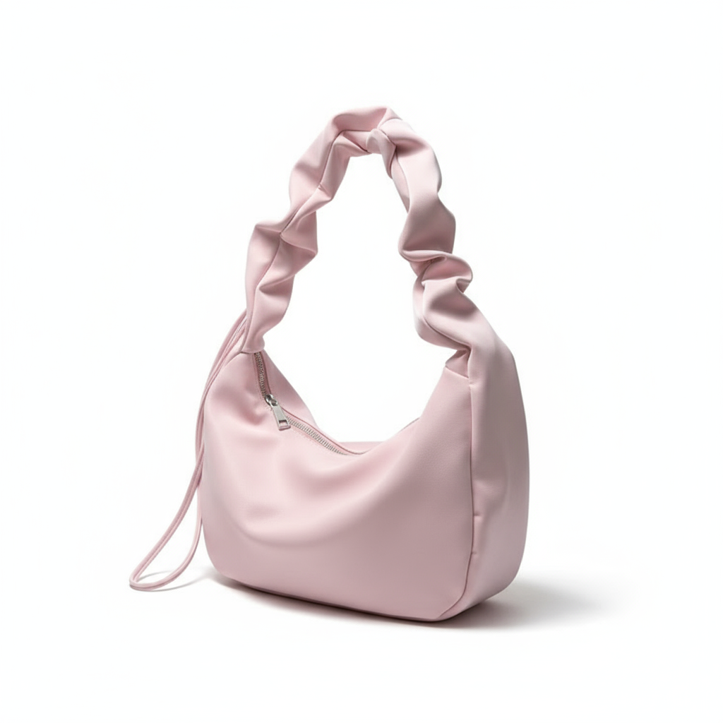 Soft leather tote bag