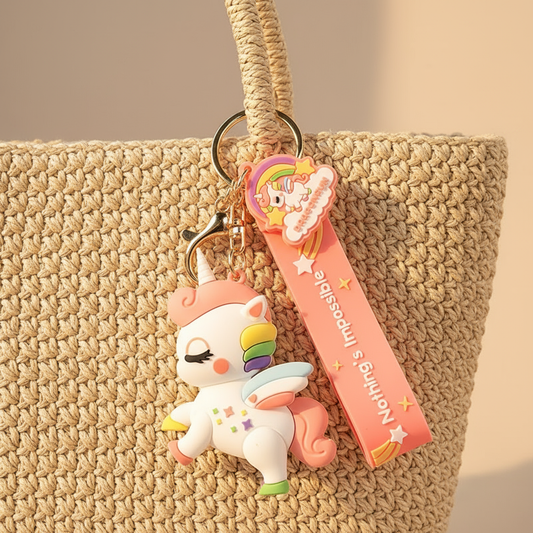 Rainbow Horse Charm