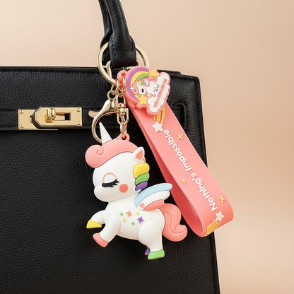 Rainbow Horse Charm