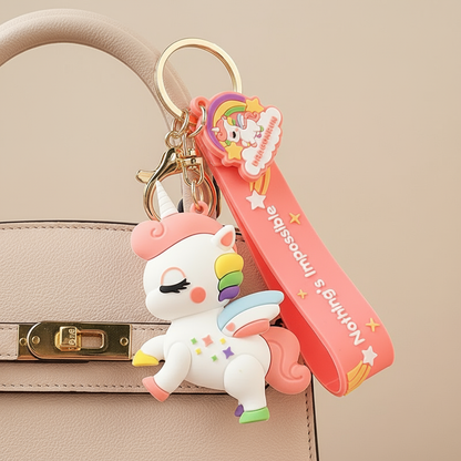 Rainbow Horse Charm